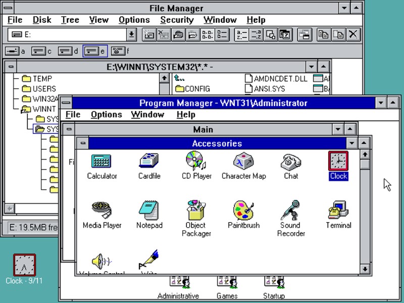 Windows 3.0  i          